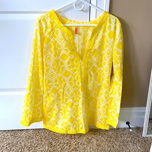 Bright yellow Lucy tunic